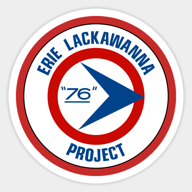 Erie Lackawanna 76 Project Sticker by skuat